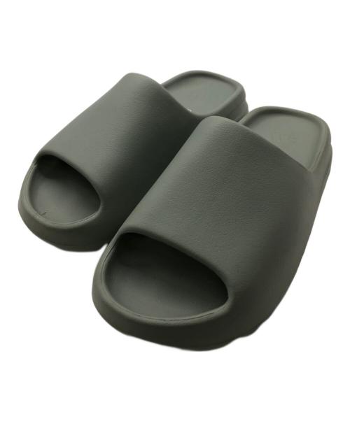 adidas（アディダス）adidas (アディダス) イージースライド ソルト／YEEZY SLIDE SALT ミントグリーン サイズ:27.5cmの古着・服飾アイテム