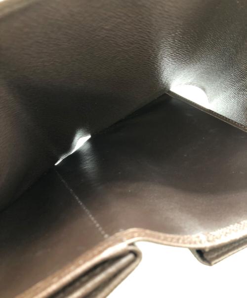 LOUIS VUITTON（ルイ ヴィトン）LOUIS VUITTON (ルイ ヴィトン) ダミエ ポルトフォイユ・アレクサンドラ／Ⅾ’AMIER PORTEFEUILLE ALEXANDRA ブラウンの古着・服飾アイテム