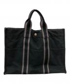 HERMESエルメス）の古着「フールトゥMM／FOURRE TOU MM」｜ブラック