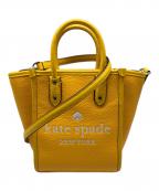 Kate Spadeケイトスペード）の古着「エラ ミニトート／ERA MINI TOTE」｜イエロー