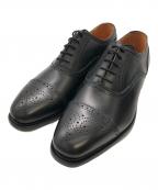 SCOTCH GRAINスコッチグレイン）の古着「ストレートチップシューズ」｜ブラック