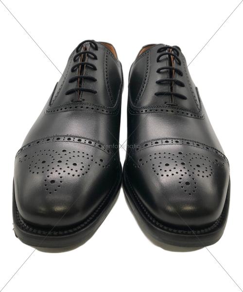 SCOTCH GRAIN（スコッチグレイン）SCOTCH GRAIN (スコッチグレイン) ストレートチップシューズ ブラック サイズ:26の古着・服飾アイテム