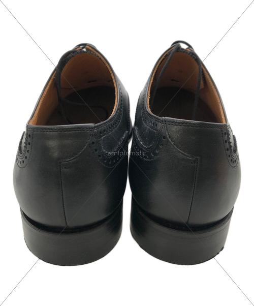 SCOTCH GRAIN（スコッチグレイン）SCOTCH GRAIN (スコッチグレイン) ストレートチップシューズ ブラック サイズ:26の古着・服飾アイテム