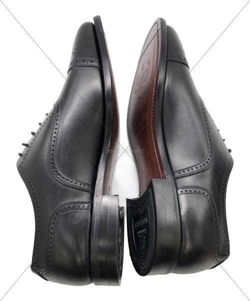 SCOTCH GRAIN（スコッチグレイン）SCOTCH GRAIN (スコッチグレイン) ストレートチップシューズ ブラック サイズ:26の古着・服飾アイテム