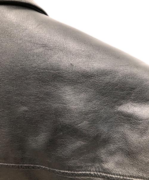 wilsons leather（ウィルソンズレザー）wilsons leather (ウィルソンズレザー) レザージャケット／LEATHER JACKET ブラック サイズ:SIZE Mの古着・服飾アイテム