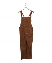 LANCASHIRE（ランカシャー）の古着「UK製オーバーオール／MADE IN UK OVER ALL」｜ブラウン