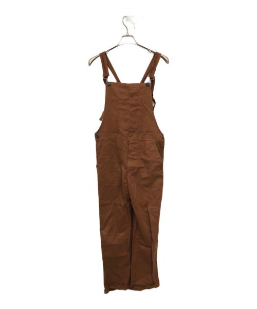LANCASHIRE（ランカシャー）LANCASHIRE (ランカシャー) UK製オーバーオール／MADE IN UK OVER ALL ブラウン サイズ:36の古着・服飾アイテム