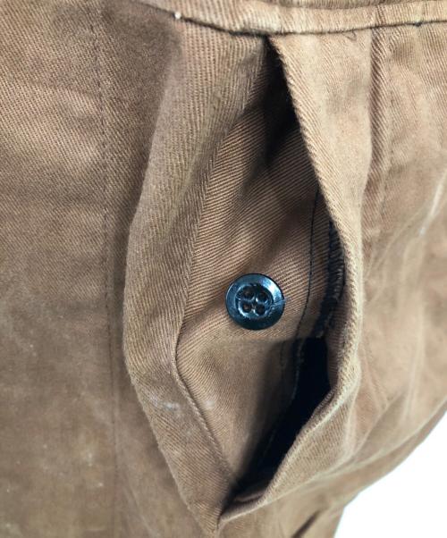 LANCASHIRE（ランカシャー）LANCASHIRE (ランカシャー) UK製オーバーオール／MADE IN UK OVER ALL ブラウン サイズ:36の古着・服飾アイテム