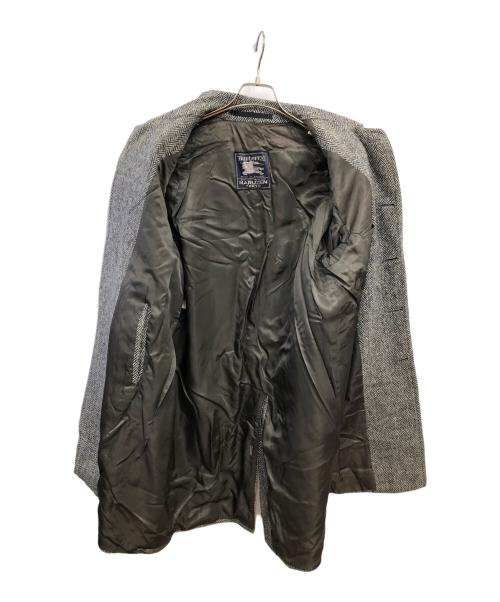 Burberry's（バーバリーズ）Burberry's (バーバリーズ) ツイードウールコート／TWEED WOOL COAT グレー サイズ:表記無しの古着・服飾アイテム