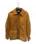 Schott（ショット）の古着「90s～ ヌバックレザーコート／90'S～ NUBUCK LETHER COAT」｜イエロー
