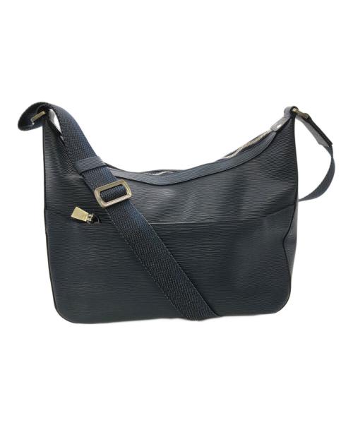 aniary（アニアリ）aniary (アニアリ) レザーショルダーバッグ／LETHER SHOULDER BAG ブルーの古着・服飾アイテム