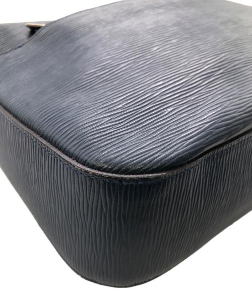 aniary（アニアリ）aniary (アニアリ) レザーショルダーバッグ／LETHER SHOULDER BAG ブルーの古着・服飾アイテム