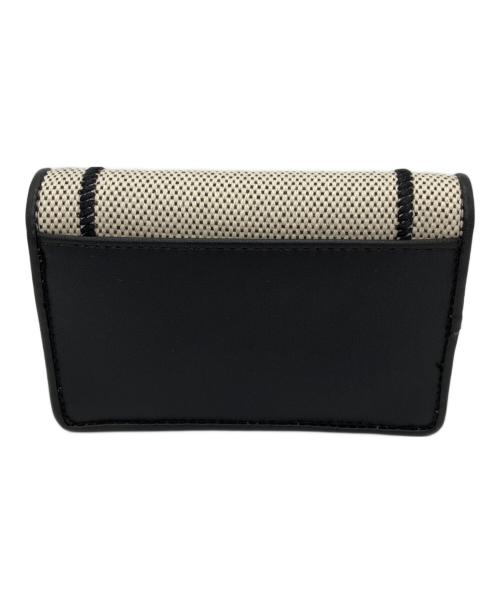 CHARLES & KEITH（チャールズアンドキース）CHARLES & KEITH (チャールズアンドキース) アストラ ステッチトリムネームカードケース ブラックテクスチャードの古着・服飾アイテム
