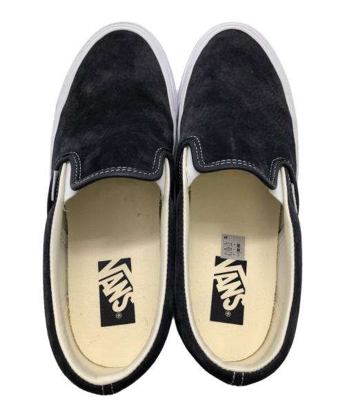 VANS PREMIUM（バンズ プレミアム）VANS PREMIUM (バンズ プレミアム) PIG SUEDE SLIP-ON／ピッグスエードスリッポン ネイビー サイズ:26.5cmの古着・服飾アイテム