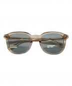 TOM FORDトムフォード）の古着「TF975-K ウェリントン フレーム サングラス／WELLINGTON FRAME SUNGLASSES」｜クリアベージュ