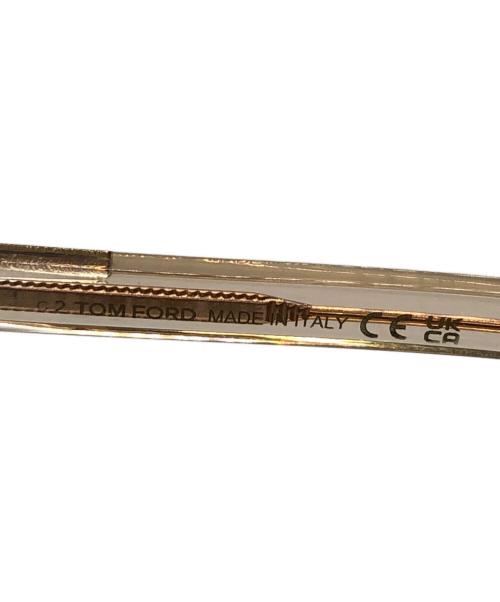 TOM FORD（トムフォード）TOM FORD (トムフォード) TF975-K ウェリントン フレーム サングラス／WELLINGTON FRAME SUNGLASSES クリアベージュ サイズ:52□23-145の古着・服飾アイテム