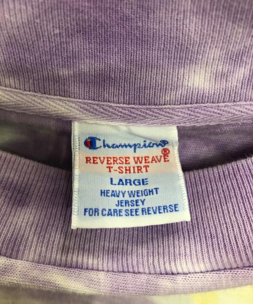 Champion REVERSE WEAVE（チャンピオン リバース ウィーブ）Champion REVERSE WEAVE (チャンピオン リバース ウィーブ) タイダイT／TIE-DYE T サイズ:Lの古着・服飾アイテム
