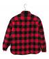 RRL (ダブルアールエル) バッファローチェックキルティングシャツジャケット／BUFFALO CHECK QUILTING SHIRT JACKET レッド サイズ:SIZE XL：41000円