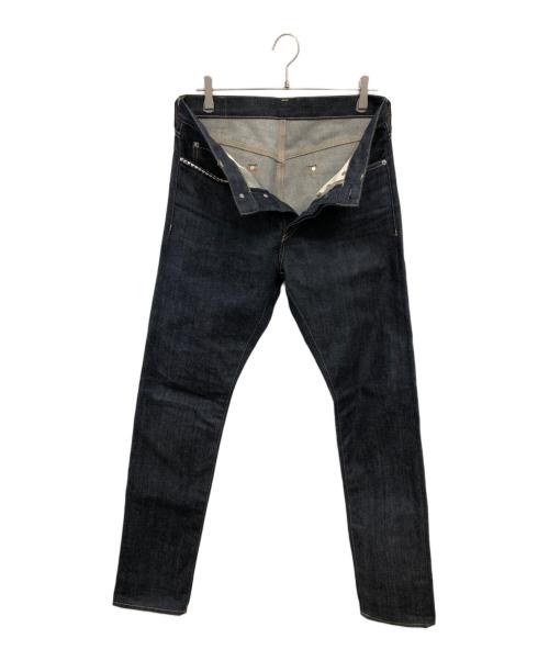 Hysteric Glamour（ヒステリックグラマー）Hysteric Glamour (ヒステリックグラマー) スタッズデザインストレートデニム／STUDS DESIGN STRAIGHT DENIM PANTS インディゴ サイズ:81cm(W32)の古着・服飾アイテム