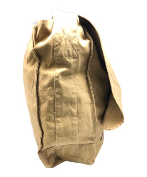 Heller's cafe（ヘラーズカフェ）Heller's cafe (ヘラーズカフェ) メッセンジャーバッグ／MESSENGER BAG ベージュの古着・服飾アイテム