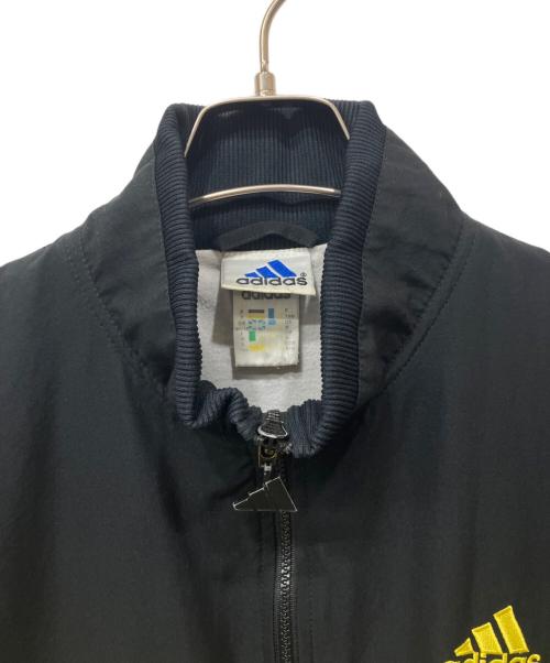 adidas（アディダス）adidas (アディダス) トラックジャケット ブラック×イエロー サイズ:Mの古着・服飾アイテム
