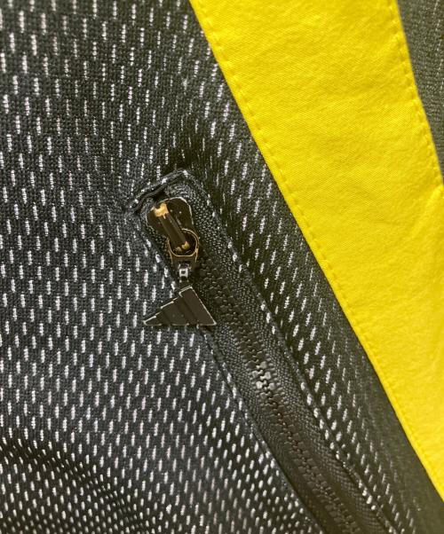 adidas（アディダス）adidas (アディダス) トラックジャケット ブラック×イエロー サイズ:Mの古着・服飾アイテム