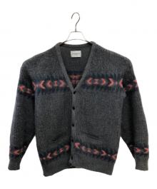 Black Weirdos（ブラック ウィドース）の古着「モヘアニットカーディガン／MOHAIR KNIT CARDIGAN」｜グレー
