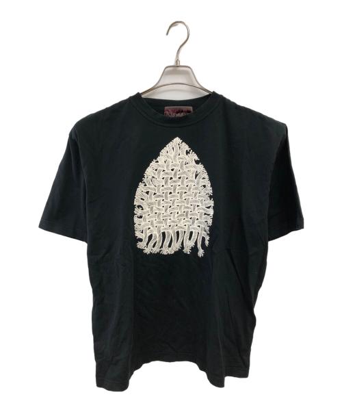NEMETH（ネメス）NEMETH (ネメス) カットアウトロープ プリントTシャツ／CUT OUT ROPE PRINT T-SHIRT ブラック サイズ:FREEの古着・服飾アイテム