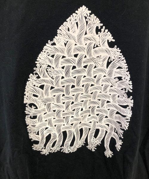 NEMETH（ネメス）NEMETH (ネメス) カットアウトロープ プリントTシャツ／CUT OUT ROPE PRINT T-SHIRT ブラック サイズ:FREEの古着・服飾アイテム