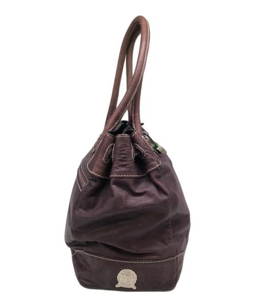 A.D.M.J.（エーディーエムジェイ）A.D.M.J. (エーディーエムジェイ) アクセソワ ドゥ マドモワゼルトートバッグ／ACCESSOIRES DE MADEMOISELLE TOTE BAG パープルの古着・服飾アイテム