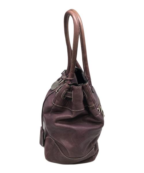 A.D.M.J.（エーディーエムジェイ）A.D.M.J. (エーディーエムジェイ) アクセソワ ドゥ マドモワゼルトートバッグ／ACCESSOIRES DE MADEMOISELLE TOTE BAG パープルの古着・服飾アイテム