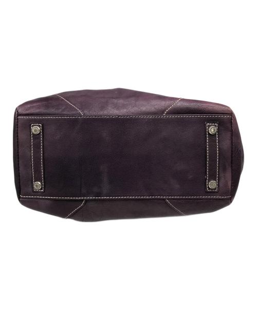 A.D.M.J.（エーディーエムジェイ）A.D.M.J. (エーディーエムジェイ) アクセソワ ドゥ マドモワゼルトートバッグ／ACCESSOIRES DE MADEMOISELLE TOTE BAG パープルの古着・服飾アイテム