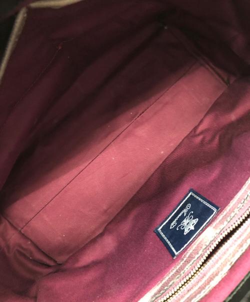 A.D.M.J.（エーディーエムジェイ）A.D.M.J. (エーディーエムジェイ) アクセソワ ドゥ マドモワゼルトートバッグ／ACCESSOIRES DE MADEMOISELLE TOTE BAG パープルの古着・服飾アイテム