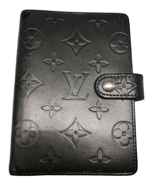 LOUIS VUITTON（ルイ ヴィトン）LOUIS VUITTON (ルイ ヴィトン) モノグラム・マット アジェンダPM／MONOGRAM MATTE AGENDA PM グレーの古着・服飾アイテム