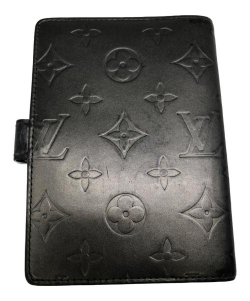 LOUIS VUITTON（ルイ ヴィトン）LOUIS VUITTON (ルイ ヴィトン) モノグラム・マット アジェンダPM／MONOGRAM MATTE AGENDA PM グレーの古着・服飾アイテム