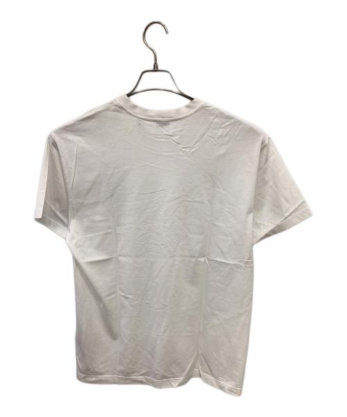 BURBERRY BLACK LABEL（バーバリーブラックレーベル）BURBERRY BLACK LABEL (バーバリーブラックレーベル) 緯度プリントTシャツ／LATITUDE PRINT T-SHIRT ホワイト サイズ:SIZE XSの古着・服飾アイテム