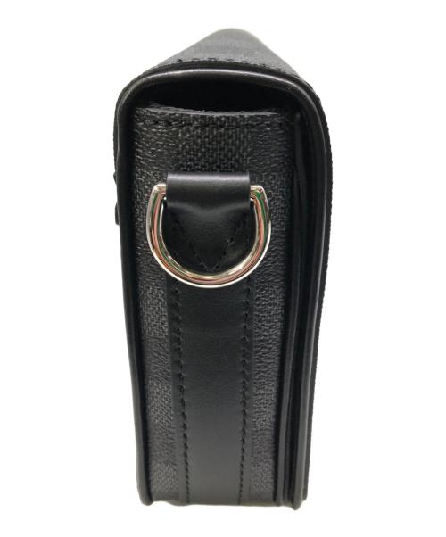 LOUIS VUITTON（ルイ ヴィトン）LOUIS VUITTON (ルイ ヴィトン) ダミエ・グラフィット ステュディオ メッセンジャー／Ⅾ’AMIER GRAFIT STUDIO MESSENGER ブラックの古着・服飾アイテム