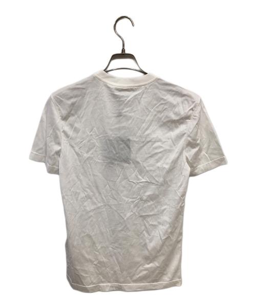 LOUIS VUITTON（ルイ ヴィトン）LOUIS VUITTON (ルイ ヴィトン) サークルLVロゴTシャツ／CIRCLE LV LOGO T-SHIRT ホワイト サイズ:XSの古着・服飾アイテム