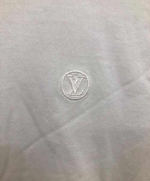 LOUIS VUITTON（ルイ ヴィトン）LOUIS VUITTON (ルイ ヴィトン) サークルLVロゴTシャツ／CIRCLE LV LOGO T-SHIRT ホワイト サイズ:Sの古着・服飾アイテム