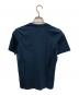 LOUIS VUITTON (ルイ ヴィトン) ロゴ刺繍半袖Tシャツ／LOGO EMBROIDERY S/S T-SHIRT ネイビー サイズ:XS：15000円