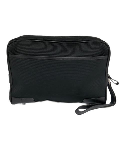 MONTBLANC（モンブラン）MONTBLANC (モンブラン) ナイトフライトコレクション クラッチバッグ／NIGHT FLIGHT COLLECTION CLUTCH BAG ブラックの古着・服飾アイテム