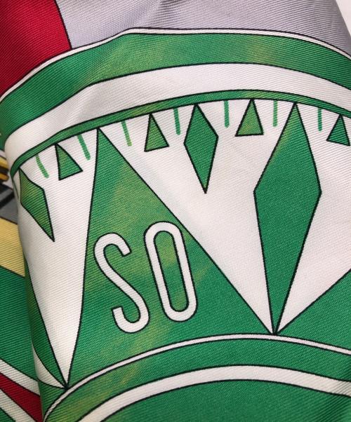 HERMES（エルメス）HERMES (エルメス) スカーフ 六分儀／SCARF SEXTANTS グリーンの古着・服飾アイテム