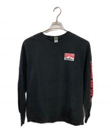 marlboro（マルボロ）の古着「スネークパス長袖tシャツ／SNAKE PASS L/S T-SHIRT」｜ブラック
