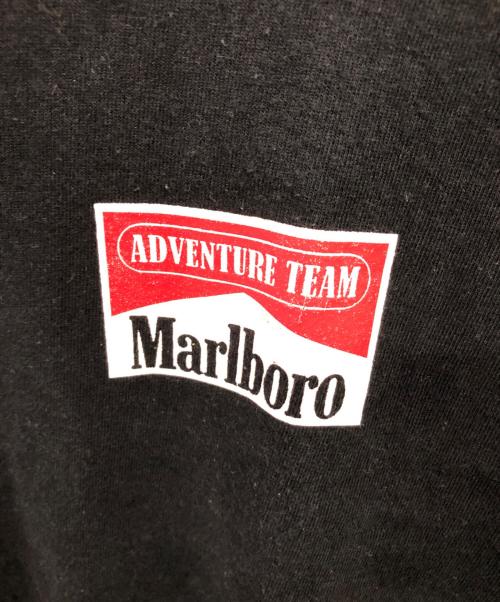 marlboro（マルボロ）marlboro (マルボロ) スネークパス長袖tシャツ／SNAKE PASS L/S T-SHIRT ブラック サイズ:Ｌの古着・服飾アイテム