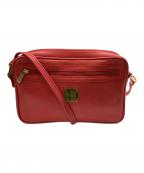 MCMエムシーエム）の古着「ショルダーバッグ」｜レッド