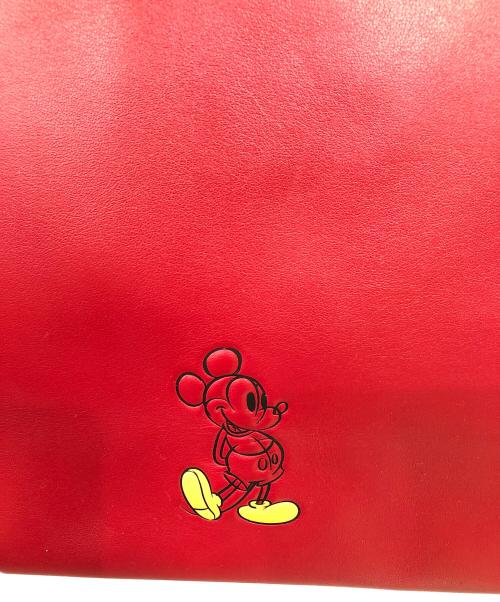 COACH（コーチ）COACH (コーチ) DISNEY (ディズニー) セントラル トート ウィズ ジップ／CENTRAL TOTE WITH ZIP レッドの古着・服飾アイテム
