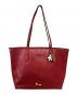 COACH（コーチ）の古着「セントラル トート ウィズ ジップ／CENTRAL TOTE WITH ZIP」｜レッド
