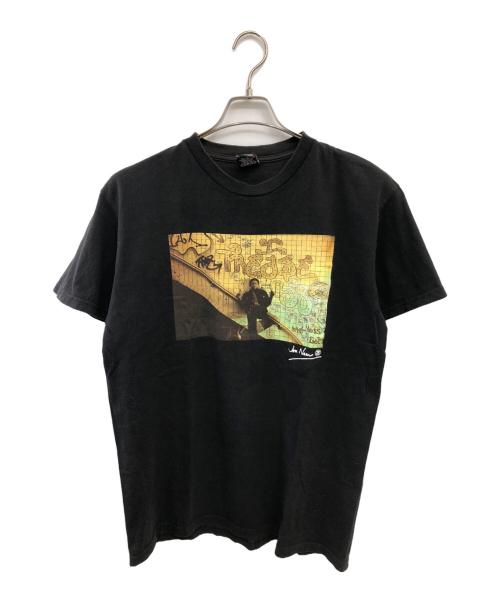 stussy（ステューシー）stussy (ステューシー) ジョン・ナー コラボフォトプリントTシャツ／JON NAAR COLLABORATION PHOTO PRINT T-SHIRT ブラック サイズ:Lの古着・服飾アイテム