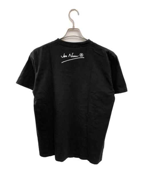 stussy（ステューシー）stussy (ステューシー) ジョン・ナー コラボフォトプリントTシャツ／JON NAAR COLLABORATION PHOTO PRINT T-SHIRT ブラック サイズ:Lの古着・服飾アイテム