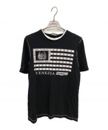 DIESEL（ディーゼル）の古着「ショートスリーブプリントTシャツ／S/S PRINT T-SHIRT」｜ブラック